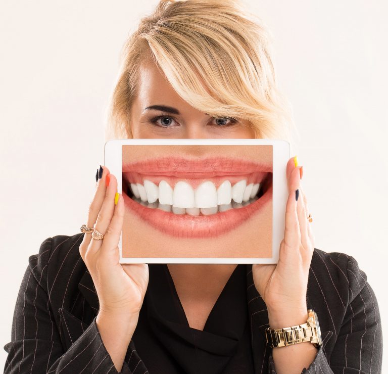 woman teeth smile beautiful white